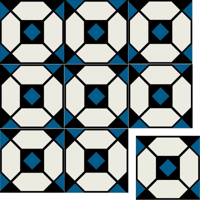 Цементная плитка Luxemix коллекции Geometry. Арт.