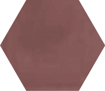 Однотонная шестиугольная плитка Luxemix ручной работы. Цвет 0304020