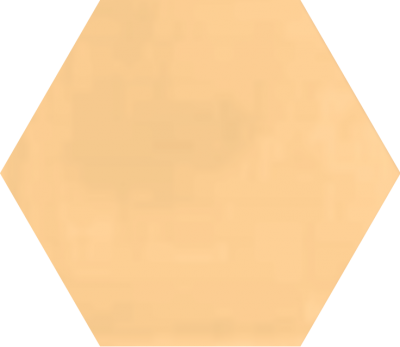 Однотонная шестиугольная плитка Luxemix ручной работы. Цвет 0708040