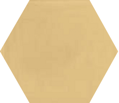 Однотонная шестиугольная плитка Luxemix ручной работы. Цвет 1001.