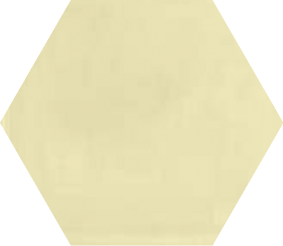 Однотонная шестиугольная плитка Luxemix ручной работы. Цвет 1013.