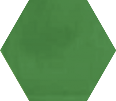 Однотонная шестиугольная плитка Luxemix ручной работы. Цвет 1305040