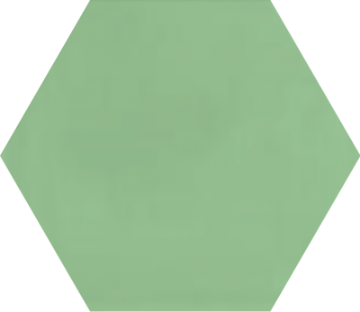 Однотонная шестиугольная плитка Luxemix ручной работы. Цвет 1307030
