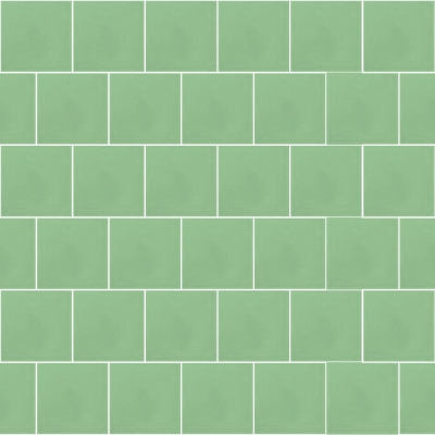 Моноцветная цементная плитка Luxemix формата 10x10см. Цвет 1307030 (зеленый).