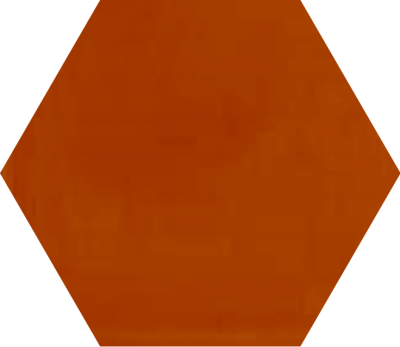 Однотонная шестиугольная плитка Luxemix ручной работы. Цвет 2001.