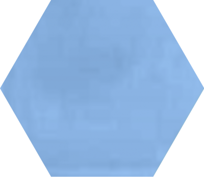 Однотонная шестиугольная плитка Luxemix ручной работы. Цвет 2507030