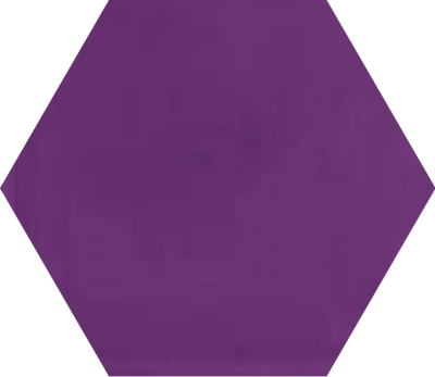 Однотонная шестиугольная плитка Luxemix ручной работы. Цвет 4008
