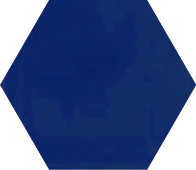 Однотонная шестиугольная плитка Luxemix ручной работы. Цвет 5002