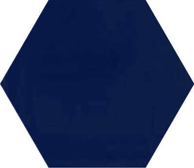 Однотонная шестиугольная плитка Luxemix ручной работы. Цвет 5003