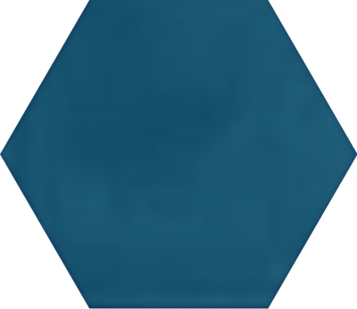 Однотонная шестиугольная плитка Luxemix ручной работы. Цвет 5010