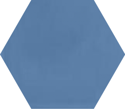 Однотонная шестиугольная плитка Luxemix ручной работы. Цвет 5024