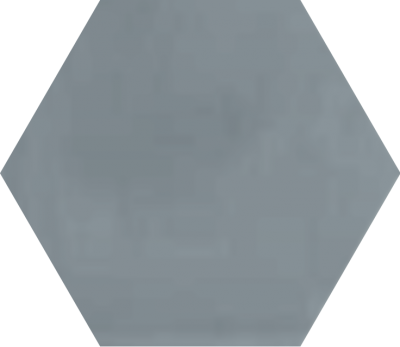 Однотонная шестиугольная плитка Luxemix ручной работы. Цвет 7040