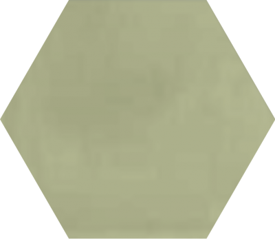 Однотонная шестиугольная плитка Luxemix ручной работы. Цвет 7044