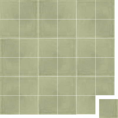 Моноцветная цементная плитка Luxemix формата 10x10см. Цвет 7044 (серый).