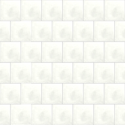 Моноцветная цементная плитка Luxemix формата 10x10см. Цвет 9016 (белый).