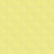 Плитка формы "Кабанчик" (Metro) от Luxemix. Цвет 0959050 (желтый).