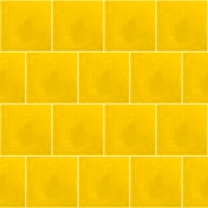 Моноцветная цементная плитка Luxemix формата 15x15см. Цвет 1023 (желтый).