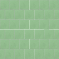 Моноцветная цементная плитка Luxemix формата 10x10см. Цвет 1307030 (зеленый).