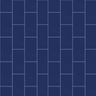 Плитка формы "Кабанчик" (Metro) от Luxemix. Цвет 5002 (синий).