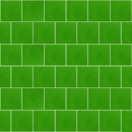 Моноцветная цементная плитка Luxemix формата 10x10см. Цвет 6018 (зеленый).
