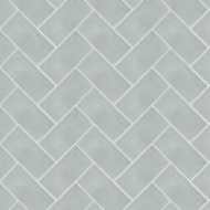Плитка формы "Кабанчик" (Metro) от Luxemix. Цвет 7035 (серый).