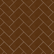 Плитка формы "Кабанчик" (Metro) от Luxemix. Цвет 8002 (коричневый).