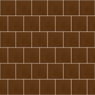 Моноцветная цементная плитка Luxemix формата 10x10см. Цвет 8002 (коричневый).