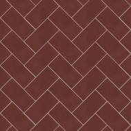 Плитка формы "Кабанчик" (Metro) от Luxemix. Цвет 8012 (коричневый)