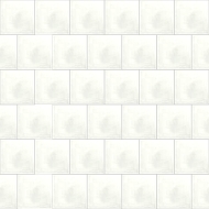 Моноцветная цементная плитка Luxemix формата 10x10см. Цвет 9016 (белый).